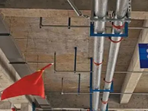 福建管廊支架的安装方法